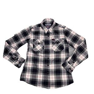 NWOT Dixxon Flannel Long Sleeve Shirt "Cro Mags" Alpha Omega Woman’s Medium